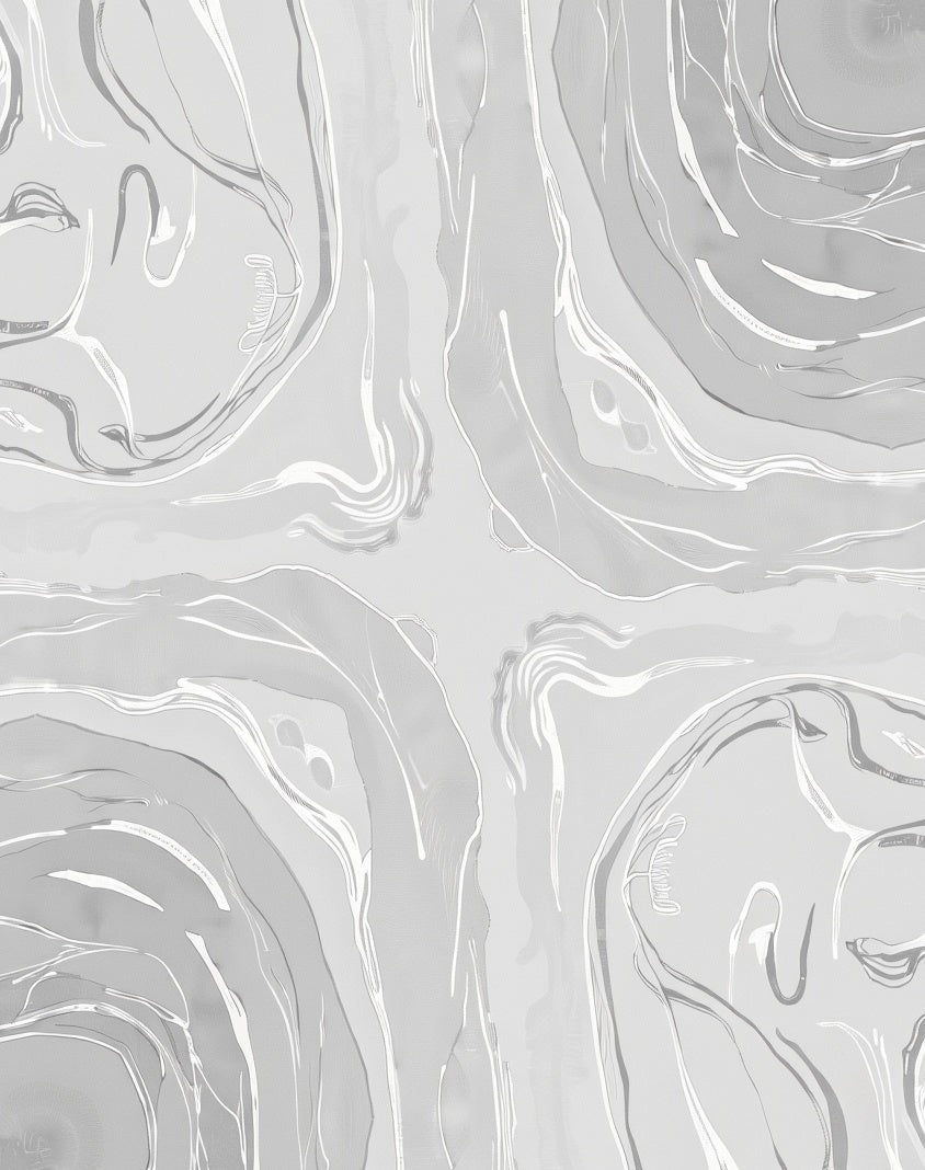 Marble Swirl Abstract Design Rug