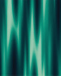 Aurora Gradient Vertical Wave Rug