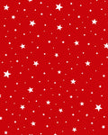 Red Star Pattern Rug