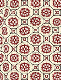 Antique Floral Octagon Pattern Rug