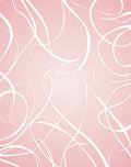 Soft Pink Swirls Abstract Rug