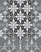 Ornate Floral Geometric Pattern Rug
