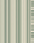 Minimalist Dark Green Stripe Design Rug
