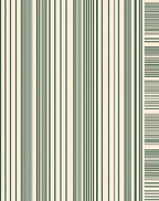 Minimalist Dark Green Stripe Design Rug