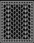 Art Deco Style Repeating Pattern Rug