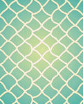 Light Blue Subtle Lattice Pattern Rug