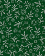 Botanical Nature Sketch Pattern Rug