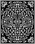 Intricate Floral And Creature Artwork Rug