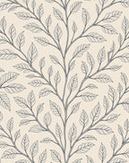 Elegant Botanical Branch Pattern Design Rug