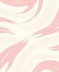 Blush Pink Swirl Brushstroke Rug