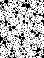 Abstract Molecular Pattern Design Rug