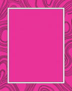 Bold Wavy Line Art Pattern Rug