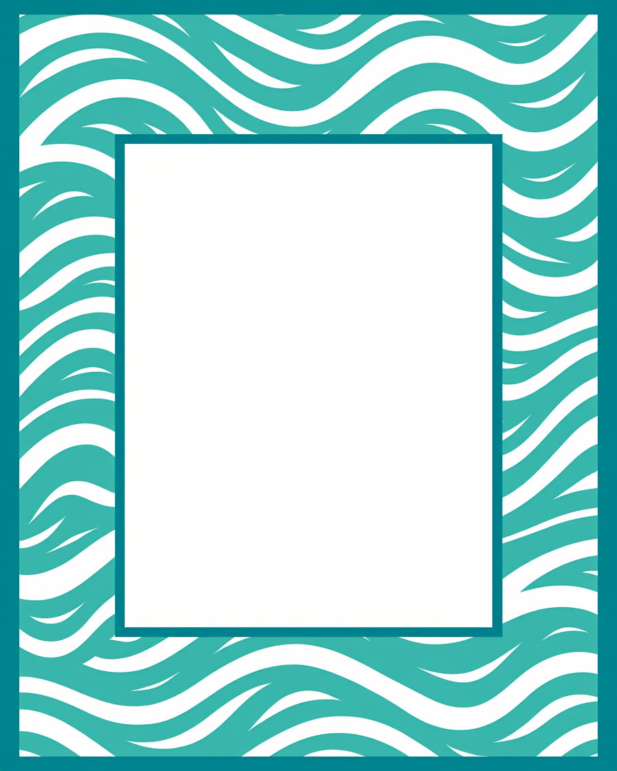 Oceanic Wave Pattern Design Rug