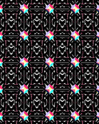 Abstract Linear Geometric Pattern Rug