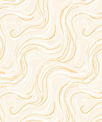 Creamy Swirls Gentle Pattern Design Rug