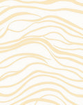 Gentle Cream Wavy Abstract Pattern Rug