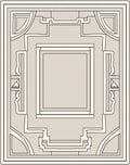 Abstract Geometric Symmetry Rug