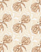 Abstract Floral Brushstroke Pattern Rug