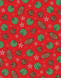 Christmas Ornaments Star Pattern Design Rug