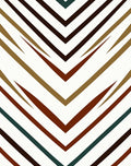 Geometric Chevron Design Rug