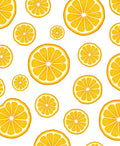 Fresh Orange Slice Patterned Rug