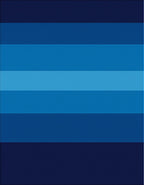 Gradient Blue Striped Modern Design Rug