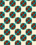 Ornate Circle Pattern Rug
