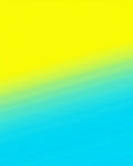 Gradient Yellow Blue Abstract Lines Rug