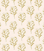 Minimalist Leaf Pattern Design Rug