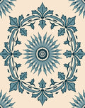 Classic Floral Medallion Pattern Rug