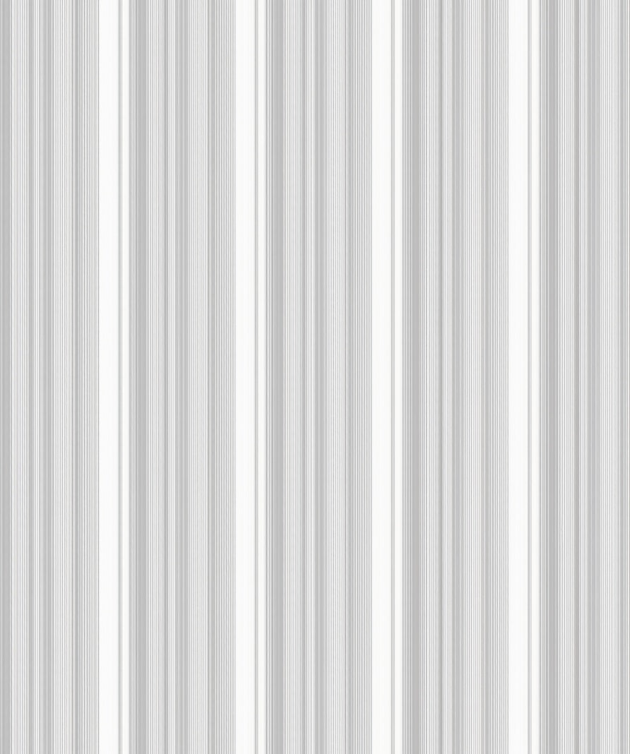 Thin Gray Stripe Pattern Rug