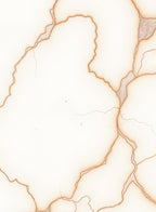 Abstract Veined Parchment Pattern Rug