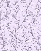 Elegant Vine Pattern with Delicate Leaves Rug