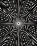 Abstract Starburst Radial Design Rug