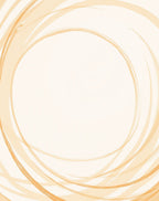 Abstract Swirls Warm Ochre Design Rug