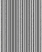 Monochromatic Striped Geometric Pattern Rug
