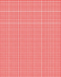 Classic Red White Gingham Check Rug