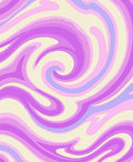 Pastel Swirl Pattern Rug