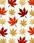Autumn Leaf Pattern Rug