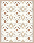 Geometric Diamond Star Pattern Rug