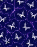 Mystical Butterflies Lightning Pattern Rug