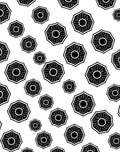 Bold Floral Graphic Pattern Rug