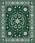 Classic Floral Mandala Patterned Rug