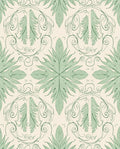 Art Nouveau Fern Swirl Pattern Rug