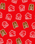 Charming Houses with Signage Pattern Rug