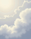 Sky Cloud Pattern Design Rug