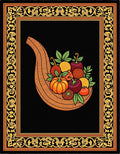 Harvest Cornucopia Ornate Rug