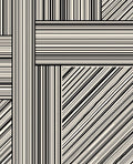 Bold Striped Rectangular Patchwork Design Rug