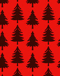 Bold Silhouette Forest Pattern Rug