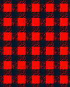 Bold Red Black Buffalo Check Rug